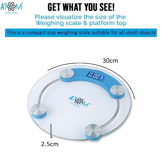 ATOM Aliston AL-510 Body Weight Scale  180Kg