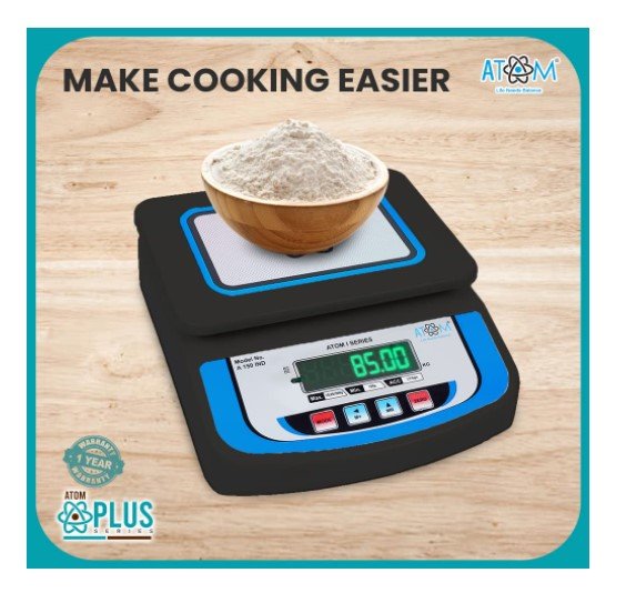 Atom 30KG counter scale Weight Machine Weighing Scale