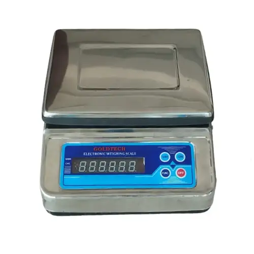 Goldtech 20 Kg SS Counter Weight Machine Weighing Scale