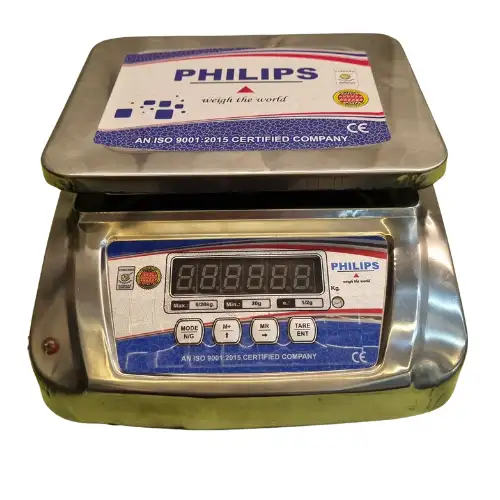 Philips 20Kg SS Mini Weight Machine Weighing Scale