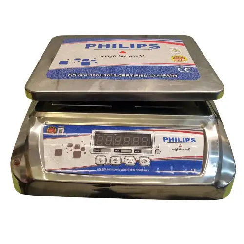Philips 30Kg SS Big Pole Weight Machine Weighing Scale